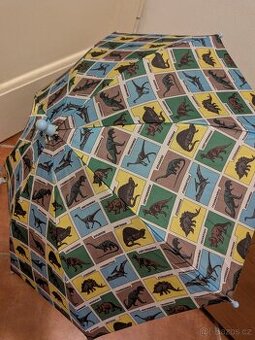 Krásný dětský deštník s dinosaury