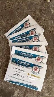Poukaz na autoškolu rozehnal