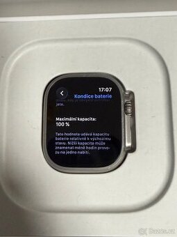 Apple Watch Ultra 2, baterie 100%, komplet baleni