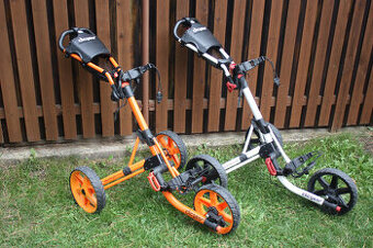 GOLFOVÝ VOZÍK CLICGEAR  3,5+   STAV JAKO NOVÝ