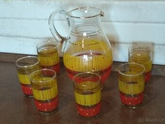 Džbánek + 6 sklenic