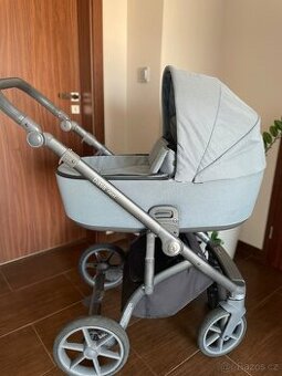 Kočárek Roan Bass Next+ Postýlka IKEA+ Prebalovak Ikea