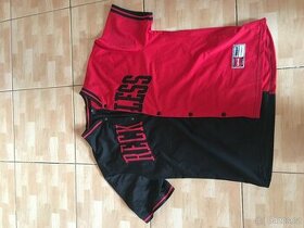 Košile Reckless, černo-červená, velikost L, pánská - 1