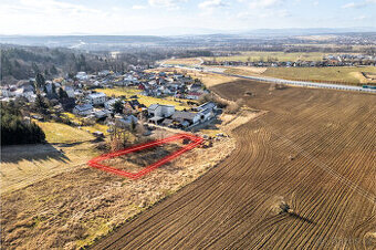 Stavební pozemek Staré Hodějovice u Č.Budějovic 850m2