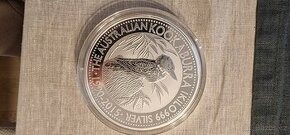 Stribrna mince 1 kg Kookaburra 2015