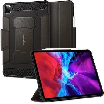 Pouzdro-Spigen Rugged Armor Gunmetal iPad Pro 11" 2018-2022