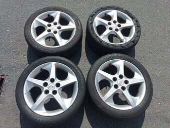 Kompletní letní al kola 17" originál Kia Ceed r.v. 2008