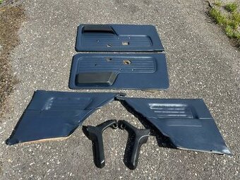 BMW E30 coupe tapce - set (modré)