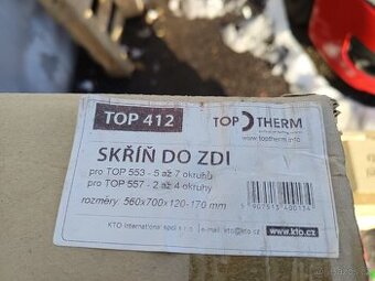 Prodám skříň do zdi Toptherm TOP 414...790 x 700 x 120 mm.