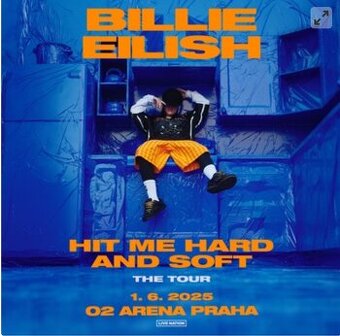 Billie Eilish, 2 vstupenky, VIP klubové patro