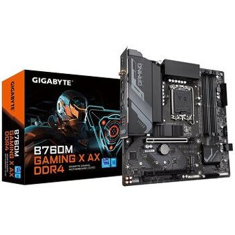 GIGABYTE B760M GAMING X AX DDR4/LGA 1700/mATX - NOVÁ DESKA