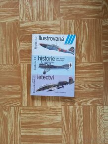 Kniha Ilustrovaná historie letectví aut.J.Vraný a P.Týc - 1