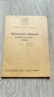 ČZ 125 LUX r.v. 1965 S DOKLADY