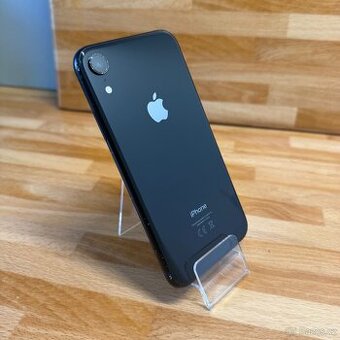 iPhone XR 64GB, černý, 100% baterie (12 měsíců záruka)