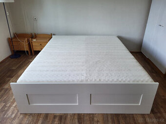 rezervováno - Postel Brimnes s matrací Malfors 160 x 200 cm