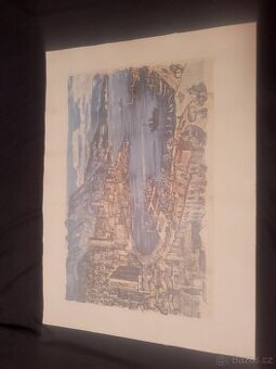 Otta Holas obraz litografie - 1
