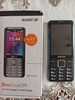 Mobilní telefon Aligator D950 Dual Sim