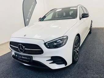 Mercedes-Benz Třídy E 220D 4M, AMG, NIGHT, ZÁRUKA, DPH, TOP