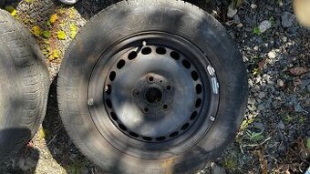 Disky 5×112 15"  letní pneumatiky  kleber 195/65R15 DOT 051 - 1