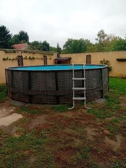 Bazén Bestway + schůdky + filtrace