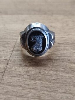 Stříbrný prsten Pohraniční stráže