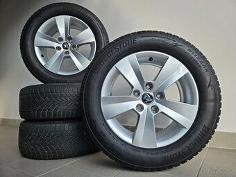 Orig. Skoda 5x112 _ Zimní 215/60/16
