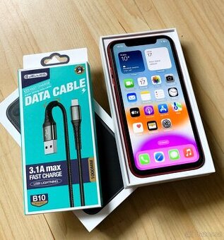 JAK NOVÝ - Apple Iphone 11 128GB RED -- KRÁSNÝ STAV --