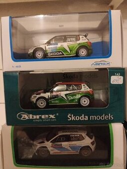 Abrex Škoda Fabia S2000, R5 a Octavia TdF