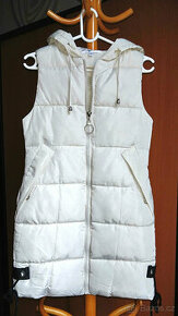 Zimní dlouhá vesta