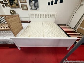 Postel IKEA 200x200 bílá KOMPLET