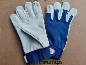 Pracovní rukavice kůže a bavlna