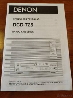 DENON.   DCD-725  CD přehrávač