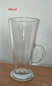 Sklenice na kafe, čaj, grog