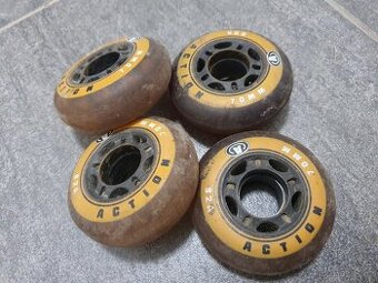 4 kolečka na kolečkové brusle