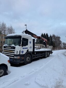 Scania r420 s hydraulickou rukou