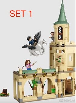Harry Potter stavebnice 3 + figúrky - typ lego - nové