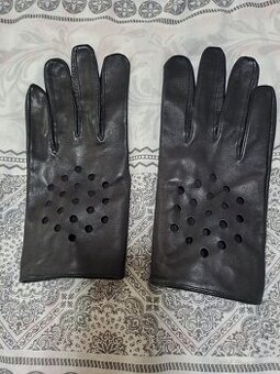 Kožené rukavice vel. S-M