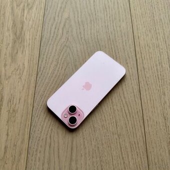 APPLE IPHONE 15 256GB-RŮŽOVÝ,ZÁRUKA