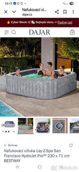 Nafukovací vířivka Lay-Z-Spa San Francisco