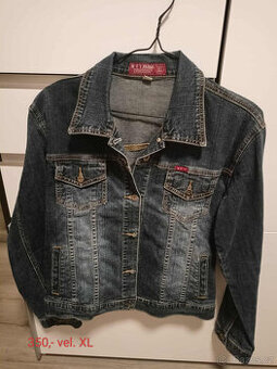 Dámská riflová bunda - vel. XL