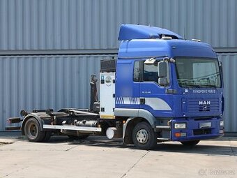 MAN TGL 12.240, VÝŠKA HÁKU 100 cm, GO MOTORU, NOVÁ SPOJKA, V