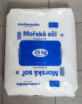MOŘSKÁ SŮL do bazénu 25 kg