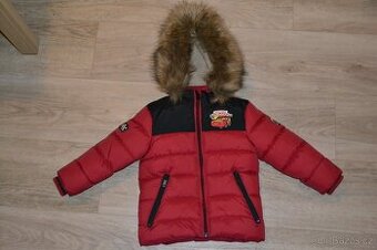 Nová červená bunda Cars vel. 92