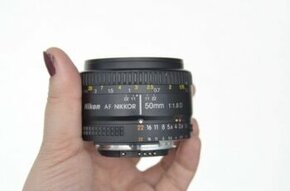 objektiv Nikon AF Nikkor 50mm 1.8 D - 1