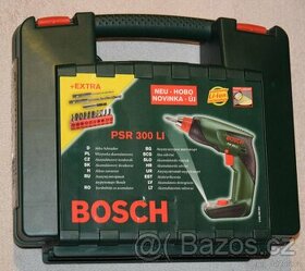 Aku šroubovák Bosch PSR 300 Li + příslušenství