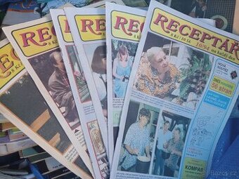 Receptář ročníky 1993, 94, 95
