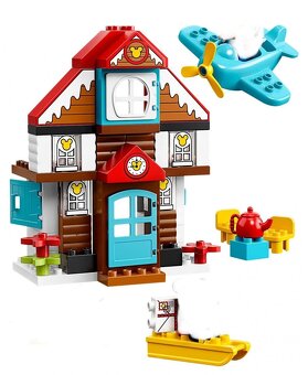 DUPLO sady i dílky solo: farma,Mickey,Minnie,popeláři..