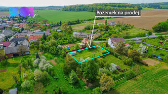 Prodej stavebního pozemku 1008 m², Hostkovice