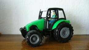 Traktor + hlava panenky