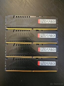 128GB (4x32GB) Kingston FURY DDR5 5200MHz CL40 Beast Black